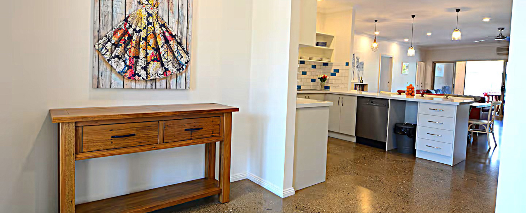 8a.--The-entrance-hall.--Polished-concrete-floor